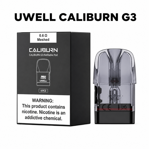 کارتریج کالیبرن جی 3 , جی کی 3 یوول | Uwell Caliburn G3, GK3 Pod Cartridge