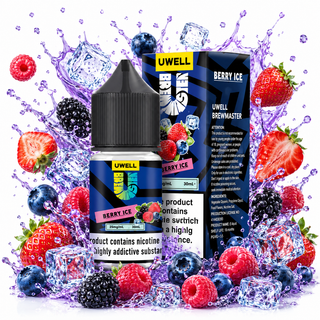 سالت میکس بری یخ کمپانی یوول | Uwell Salt Berry Ice 30ml