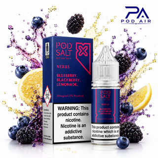 سالت پاد سالت Pod Salt Blueberry Blackberry Lemonade بلوبری لیموناد شاتوت