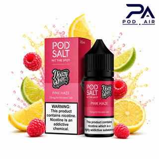 خرید سالت نیکوتین پاد سالت پینک Pink Haze با طعم تمشک، لیمو