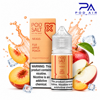 جویس سالت پاد سالت Pod Salt Fuji Apple Peachطعم سیب فوجی، هلو