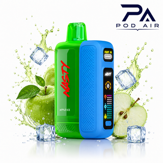 پاد یکبار مصرف نستی بولت ۵۰ هزار پاف سیب یخ Nasty Bolt 50K Apple Ice