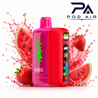 پاد یکبار مصرف نستی بولت ۵۰ هزار پاف توتفرنگی هندوانه Nasty Bolt 50K Strawberry Watermelon