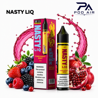 سالت نستی لیک انار بری Nasty Liq Pomegranate Berry 30ml