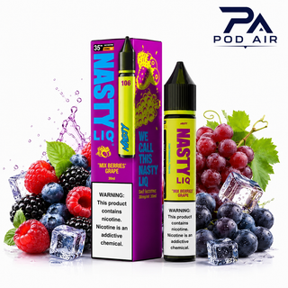 سالت نستی لیک میکس بری انگور Nasty Liq Mix Berries Grape 30ml