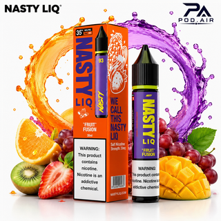 سالت نستی فروت فیوژن | Nasty Liq Fruit Fusion Nic Salt