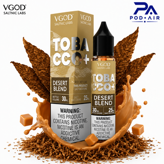 سالت ویگاد توباکو پلاس دزرت بلند | VGOD SaltNic Labs Tobacco+ Desert Blend Nic Salt 25mg