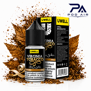 سالت توباکو ویرجنین تنباکو خالص کمپانی یوول | Uwell Salt Vir Ginian Tobacco 30ml