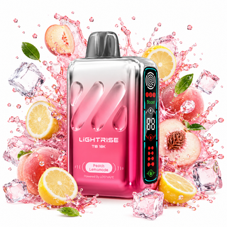پاد یکبار مصرف لاست ویپ لایت رایز 18000 پاف طعم هلو لیموناد Peach Lemonade