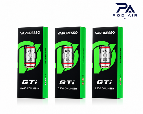 خرید کویل جی تی آی VAPORESSO GTI COILS با طعمرسانی حرفهای